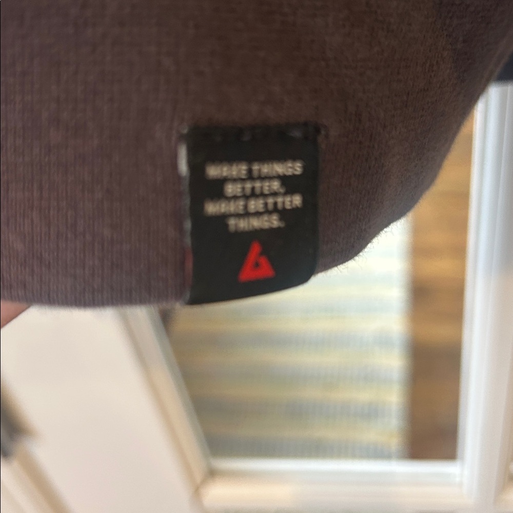 American Giant basic brown pullover sweatshirt la… - image 7